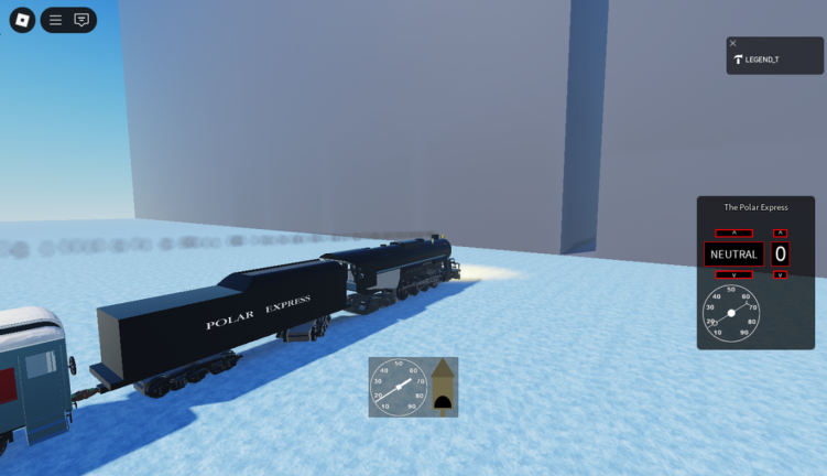 HARD Polar Express Ice Scene screenshot 1