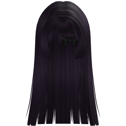 Purple Yami Kawaii Goth Straight Hime Bow (っ˕ -｡) Roblox item