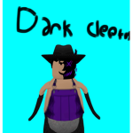 Dark flamingo