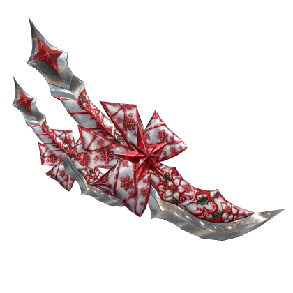 Red Dual Christmas Sword