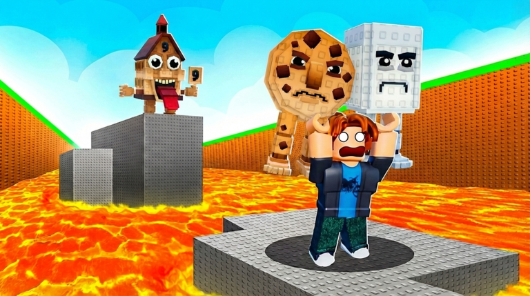 [🚫] Survive LAVA for Brainrots!