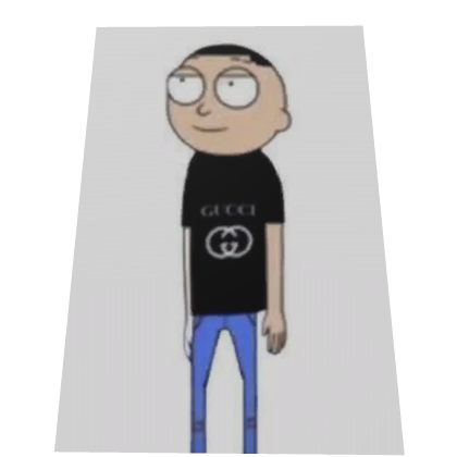 gucci morty cape r&m meme Roblox item