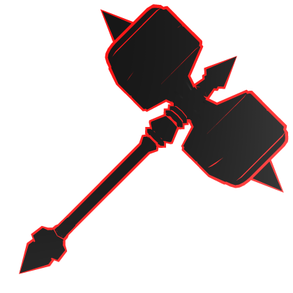 Glowing Red and Black Hammer thumbnail