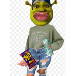 Shrek family and fans
