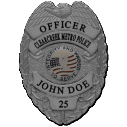 Metro Police Officer's Badge thumbnail