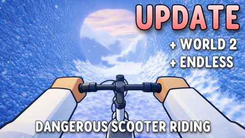 Simple open source script - [UPD❄️] Dangerous Scooter Riding script preview