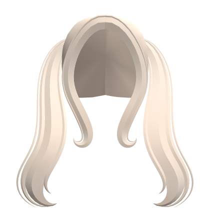 ♡ Cute Swirled Pigtails In Pastel Blonde Roblox item
