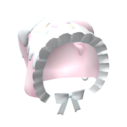 (૮◞ ‸ ◟♤ ა) 🧁jester bunny strawberry cupcake hood