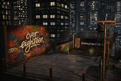 OVEREIGHTEEN[ BASEMENT PARTY ]