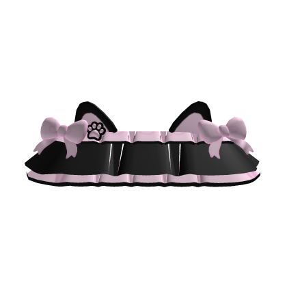 ♡ kawaii bat kitty skirt in pink