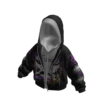 Daeye - Double Hoodie Black