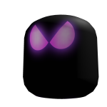 Black Demonic Purple Glowing Eyes (Exclusive)