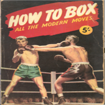 1950 Boxing Poster Roblox decal