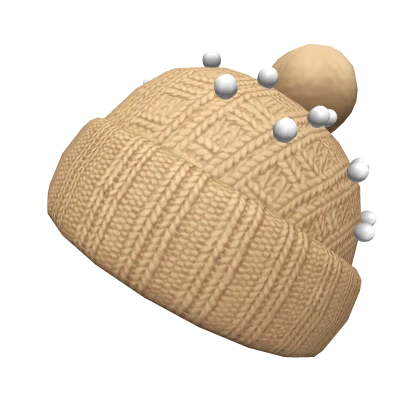 Beige Fall Knit Beanie | Roblox Item - Rolimon's