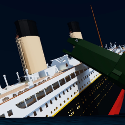 Titanic Sinking But With Sea Monsters