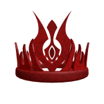 Crimson Monster Ruler Crown