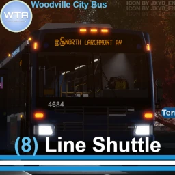 WTA | The 8 Line Shuttle Bus icon