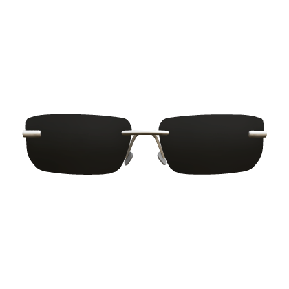 Black and Silver Square Sunglasses Roblox item