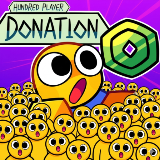 💰 100 Player Donation Game