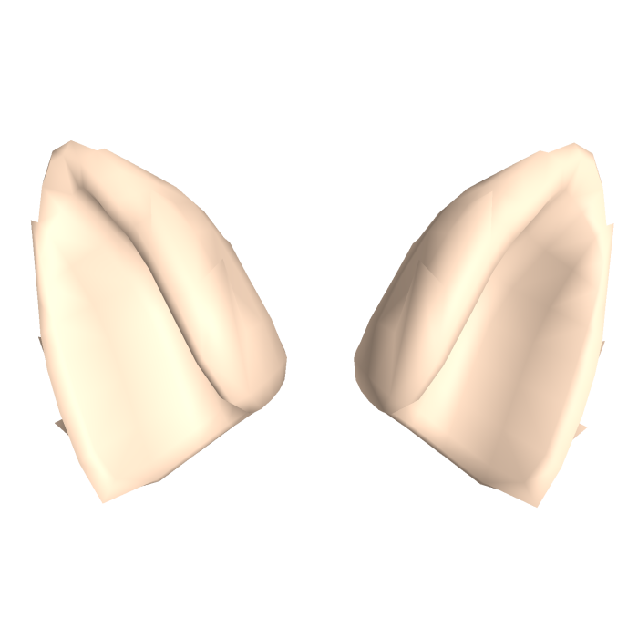 Cream Cat Ears