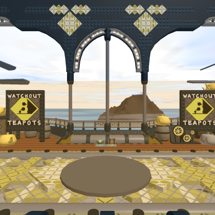 Teapot Airship (The Battle Bricks)