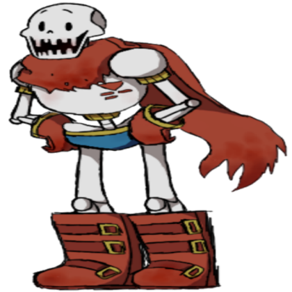 Horror Papyrus Roblox decal