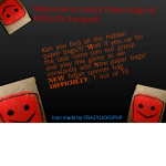 [Old] Paper bag hangout