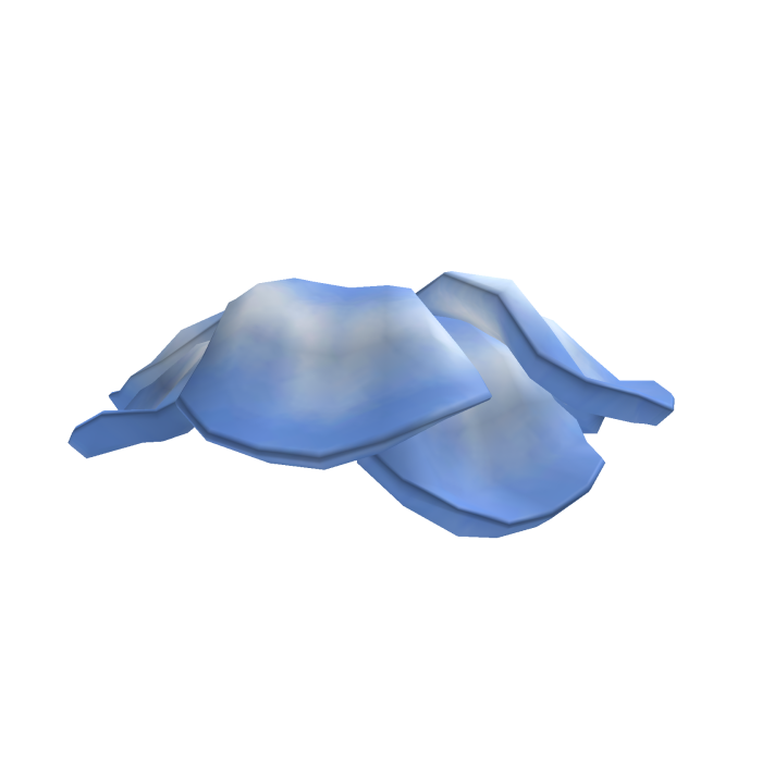 Blue petal skirt 