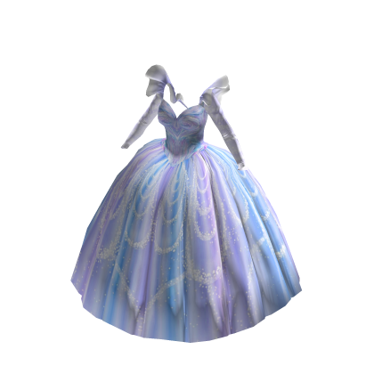🫧 Glinda's Blue Wicked Ballgown Dress thumbnail