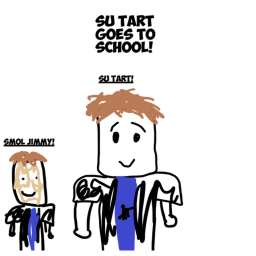 Su tart goes to school