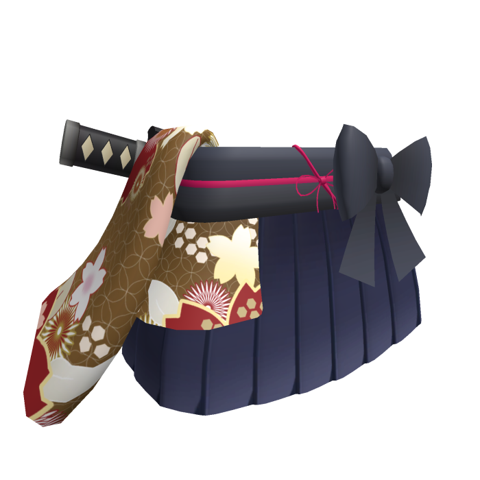 Michiru Skirt w/ Katana & Ribbon