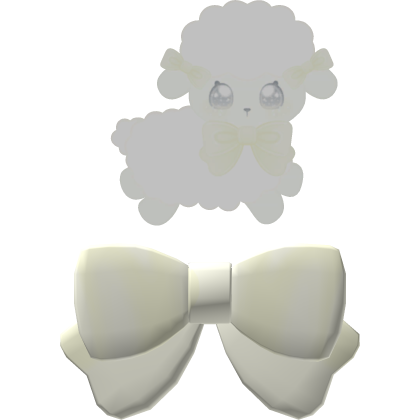 ♡ : sheep hairclip in yellow
