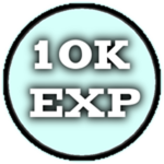 10,000 Exp