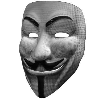 ⏳ Rhinestone Anonymous Mask [SIDE] Roblox item
