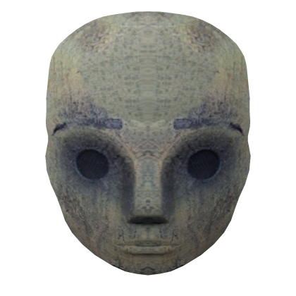 Hollow Man Scary Face Mask Spooky Halloween Creepy Roblox item