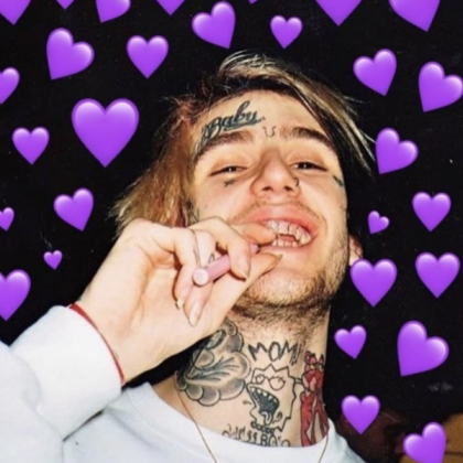 peep heart meme purple emoji Roblox decal