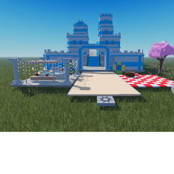 A blue castle and more!