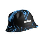 CHRUSH Bucket Hat in Black & Blue