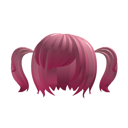  ·༻𐫱༺· bubble bob w short twintails [pink] Roblox item