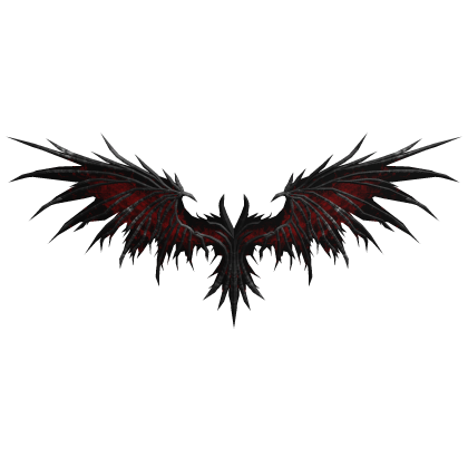 Red Runic Skeleton Dragon Wings
