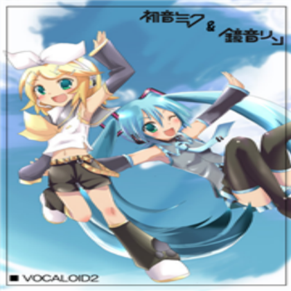 Rin and Miku Poster Roblox decal