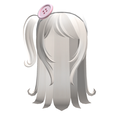 🍀Swirly Hair w Headband(Blonde&Pink) Roblox item