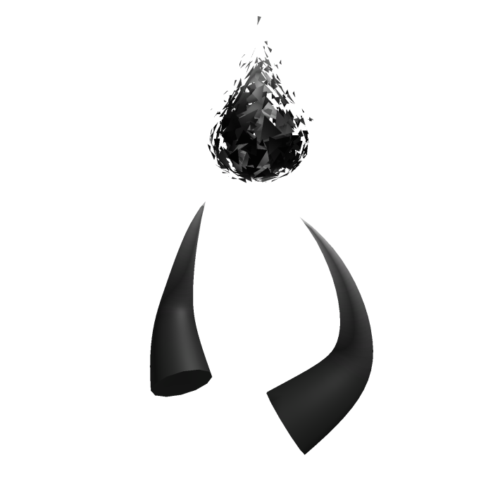 ✨ Flaming Black Horns 🍀