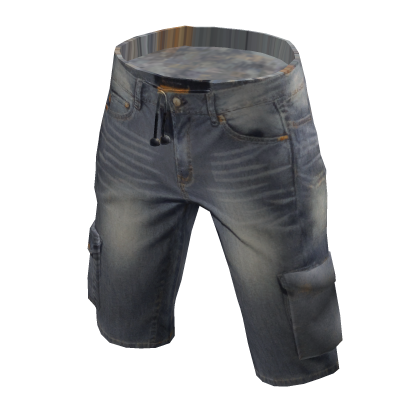 ⭐ Gray Grunge Cargo Shorts emo y2k
