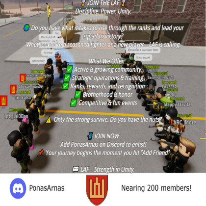LAF ad Roblox decal