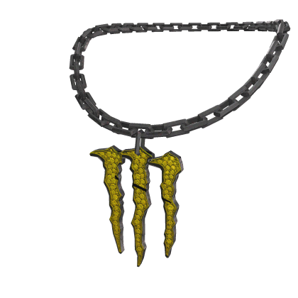 SCENE CLAW CHAIN 1.0 IN Yellow