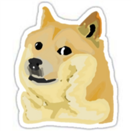 Doge painting Roblox decal