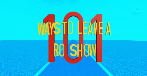 ⚙️ IOI Ways To Leave A Ro Show ⚙️