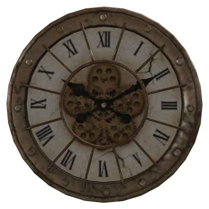 Antique Clock Face(White & Gold)