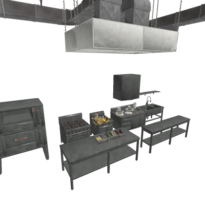 Kitchen Equipment Pack - FNaF / Dead By Daylight